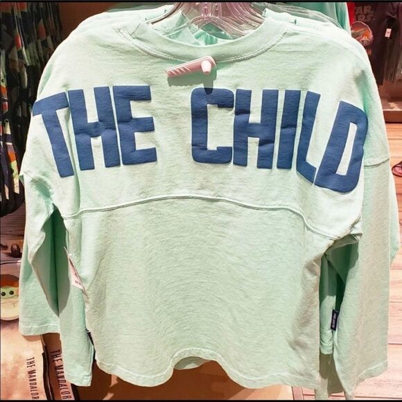 NWT DISNEY PARKS | The Child Spirit Jersey - Picture 2 of 3